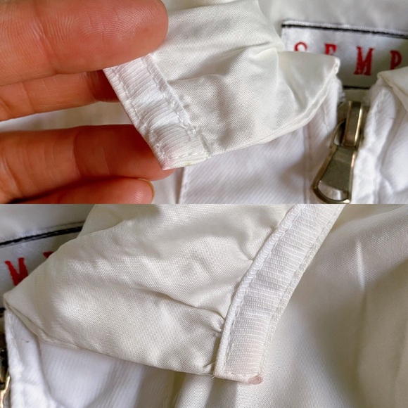 🐚 SEMPRE CASUAL WHITE IVORY EVERYDAY JACKET! - Picture 15 of 16